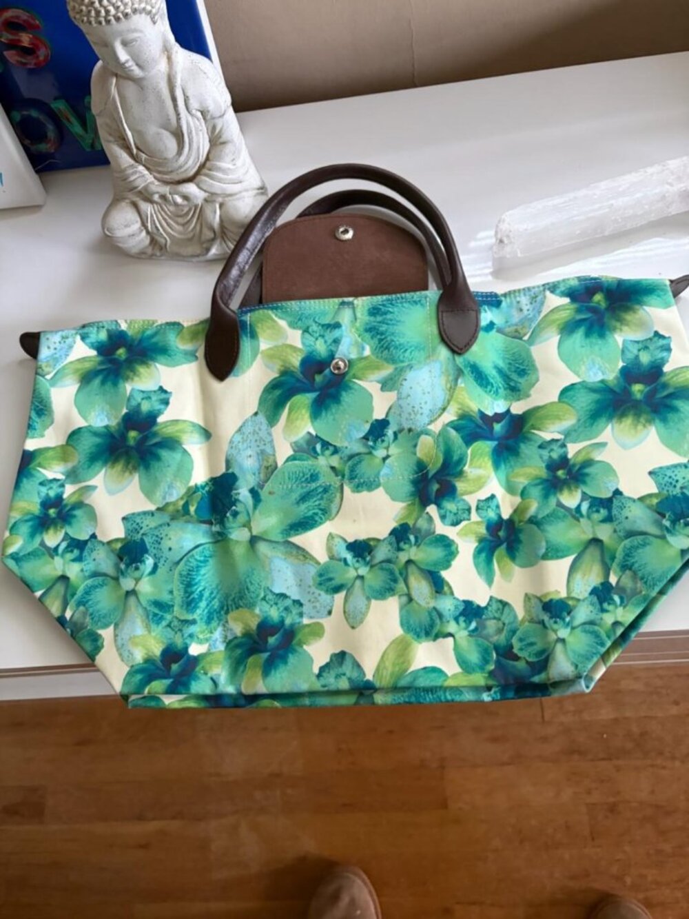 Longchamp Le Pliage Orchidea Tote Bag,